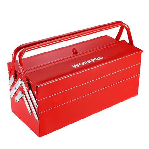 best metal hand tool box|foldable metal tool tote box.